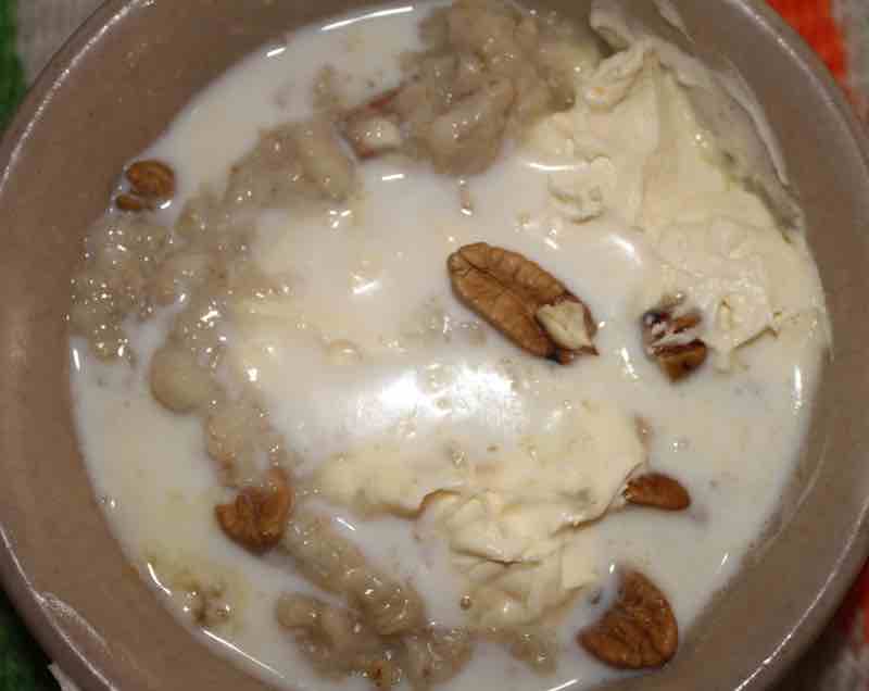 Pain Sourdough Steel-Cut Oat Porridge